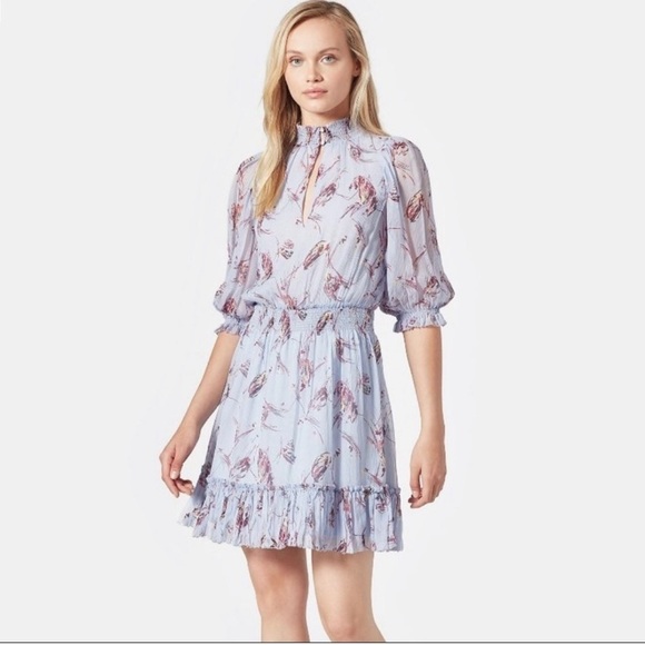 Joie Shima Silk Dress (LIKE NEW) Used once SZ M - Picture 5 of 12